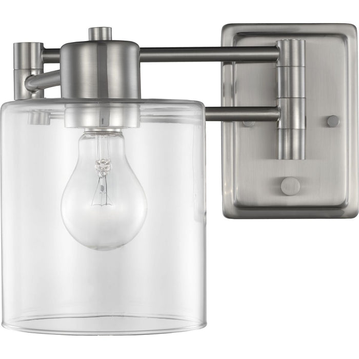 Progress Lighting Milner Collection Brushed Nickel Swing Arm Wall Light (P710086-009)