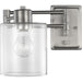 Progress Lighting Milner Collection Brushed Nickel Swing Arm Wall Light (P710086-009)