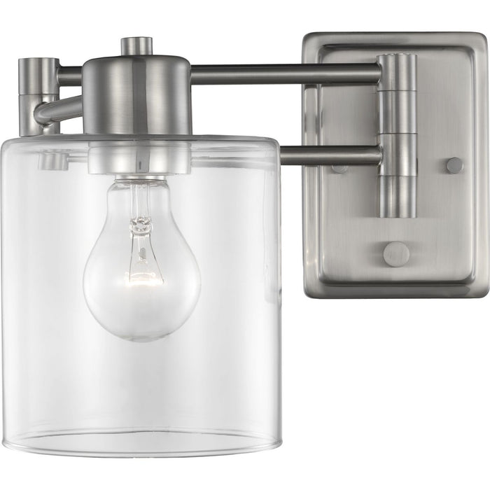 Progress Lighting Milner Collection Brushed Nickel Swing Arm Wall Light (P710086-009)