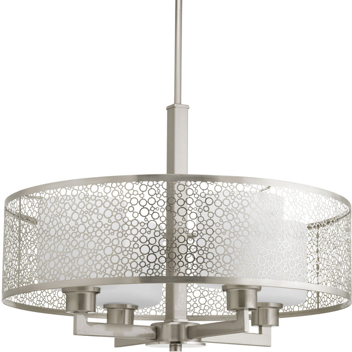 Progress Lighting Mingle Collection Four-Light Pendant (P5156-09)