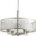Progress Lighting Mingle Collection Four-Light Pendant (P5156-09)