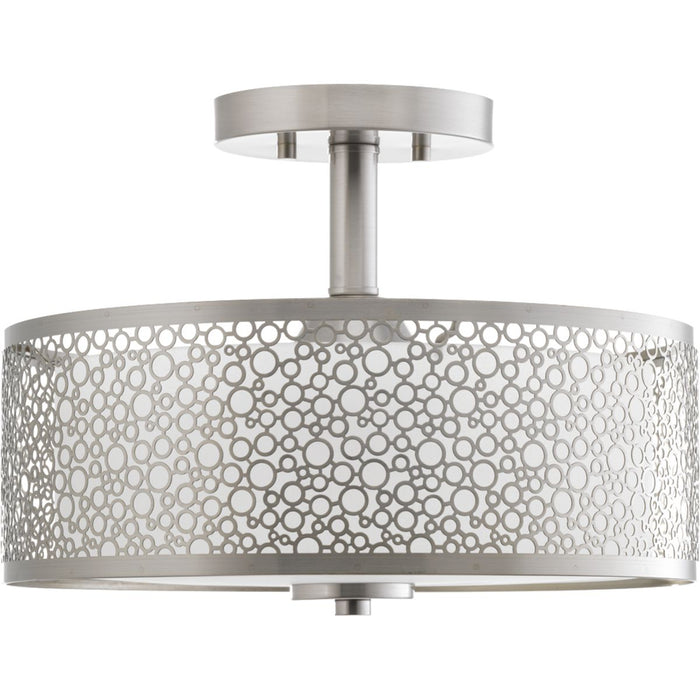 Progress Lighting Mingle LED Collection 14 Inch Semi-Flush Mount 3000K (P2320-0930K9)