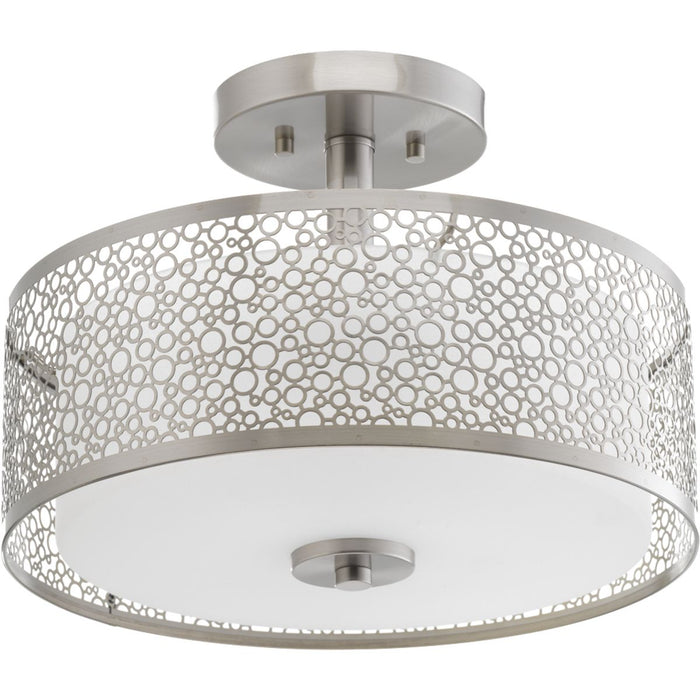 Progress Lighting Mingle LED Collection 14 Inch Semi-Flush Mount 3000K (P2320-0930K9)