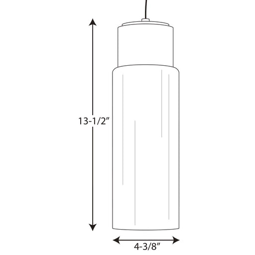 Progress Lighting Neat LED One-Light Pendant 3000K (P500065-009-30)
