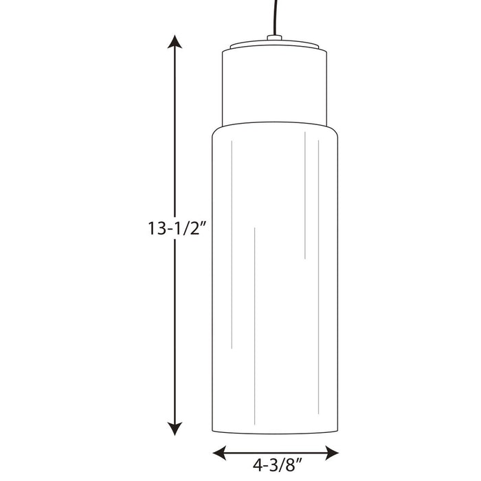 Progress Lighting Neat LED One-Light Pendant 3000K (P500065-009-30)