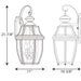 Progress Lighting New Haven Collection Three-Light Large Wall Lantern (P6612-31)