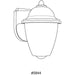 Progress Lighting Non-Metallic Incandescent One-Light Outdoor Wall Lantern (P5844-30)