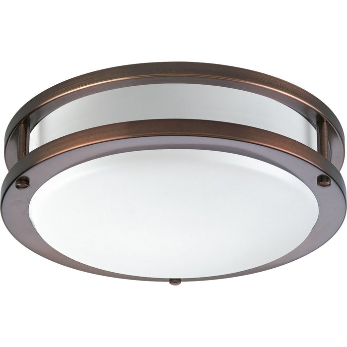Progress Lighting One-Light 10-3/8 Inch LED Flush Mount 3000K (P7249-17430K9)