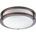 Progress Lighting One-Light 10-3/8 Inch LED Flush Mount 3000K (P7249-17430K9)