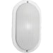 Progress Lighting One-Light 10 Inch Wall Or Ceiling Mount Bulkhead (P5704-30)