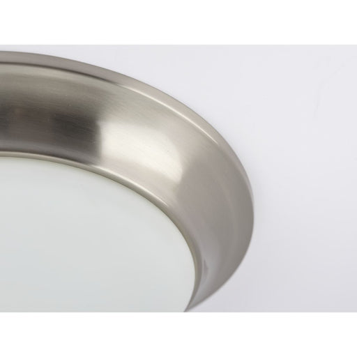 Progress Lighting One-Light 11-1/2 Inch Etched Glass Flush Mount (P350146-009)
