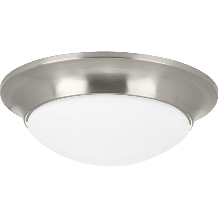 Progress Lighting One-Light 11-1/2 Inch Etched Glass Flush Mount (P350146-009)