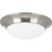 Progress Lighting One-Light 11-1/2 Inch Etched Glass Flush Mount (P350146-009)
