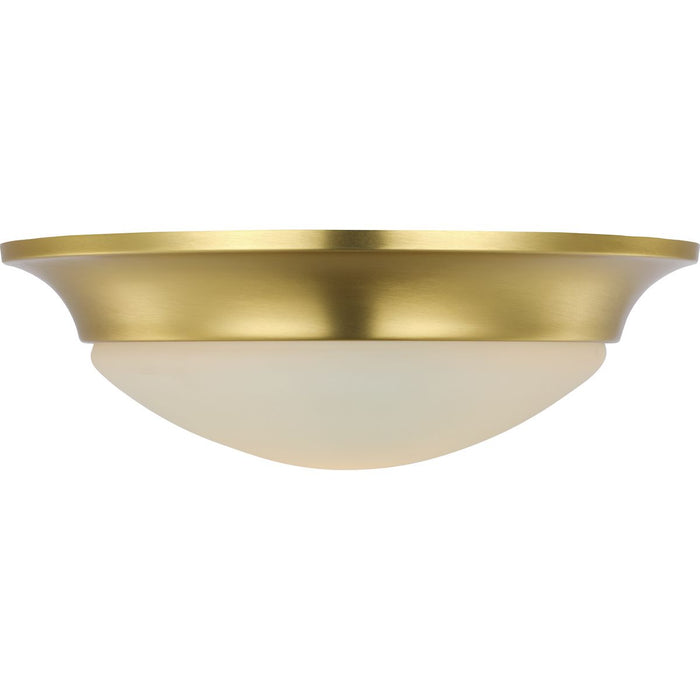 Progress Lighting One-Light 11-1/2 Inch Etched Glass Flush Mount (P350146-012)