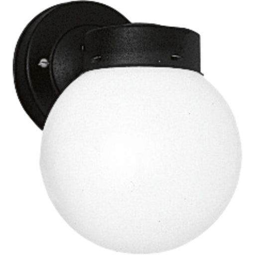Progress Lighting One-Light 6 Inch Glass Globe Outdoor Wall Lantern (P5604-31)