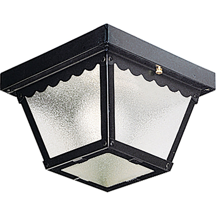 Progress Lighting One-Light 7-1/2 Inch Flush Mount For Indoor/Outdoor Use (P5727-31)