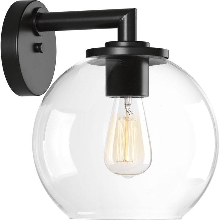 Progress Lighting One-Light 9 Inch Glass Globe Lantern (P560092-031)