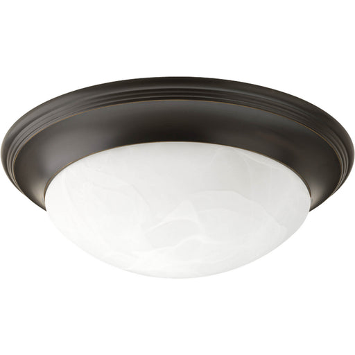 Progress Lighting One-Light Alabaster Glass 11-1/2 Inch Close-To-Ceiling (P3688-20)