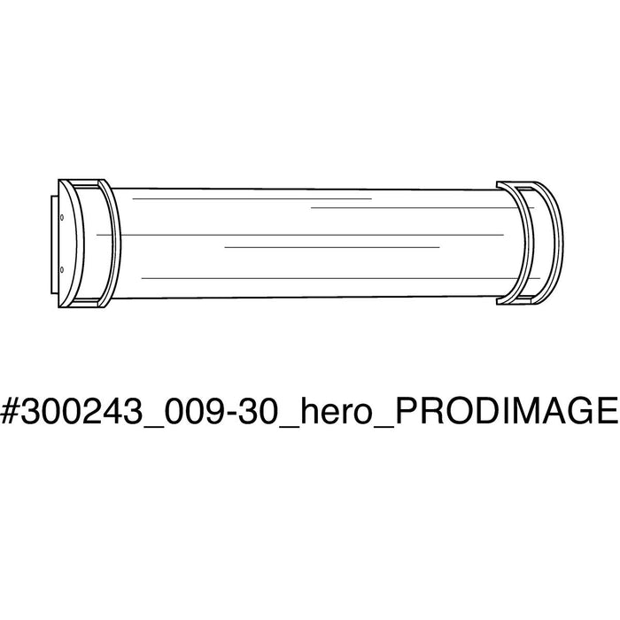 Progress Lighting One-Light Brushed Nickel LED Bath Vanity 3000K (P300243-009-30)