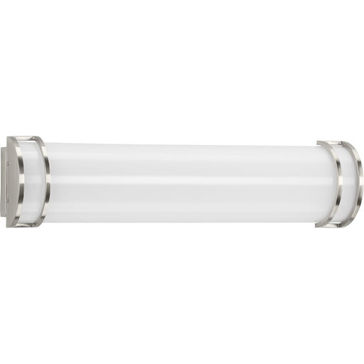 Progress Lighting One-Light Brushed Nickel LED Bath Vanity 3000K (P300243-009-30)