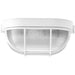 Progress Lighting One-Light Bulkhead 6-3/8 Inch Flush Mount (P3706-30)