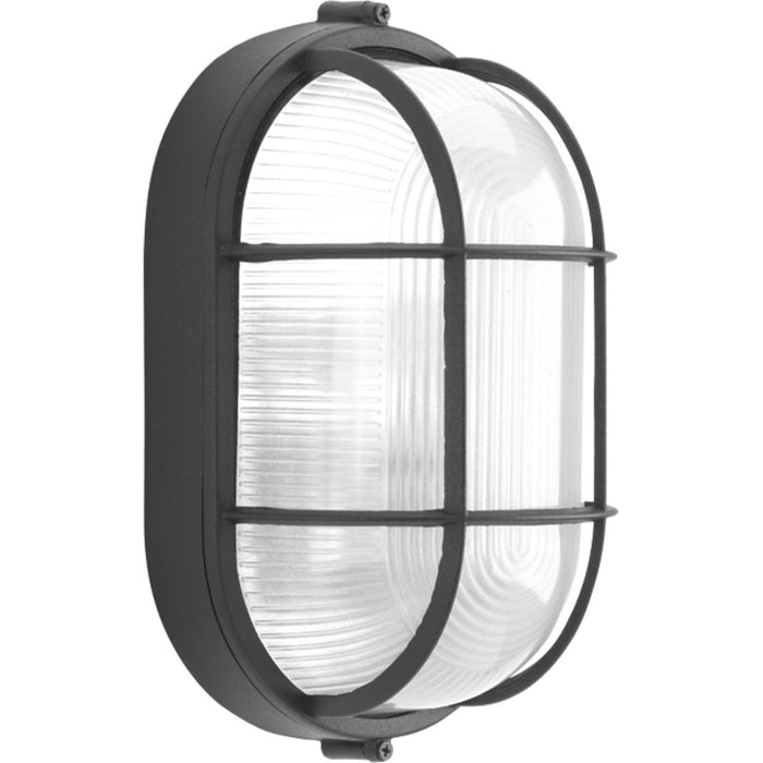 Progress Lighting One-Light Bulkhead 6-3/8 Inch Flush Mount (P3706-31)