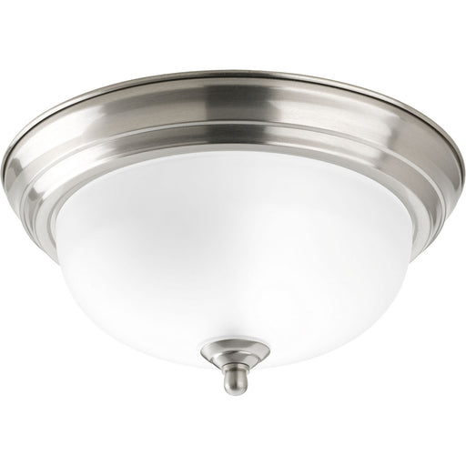 Progress Lighting One-Light Dome Glass 11-3/8 Inch Close-To-Ceiling (P3924-09ET)