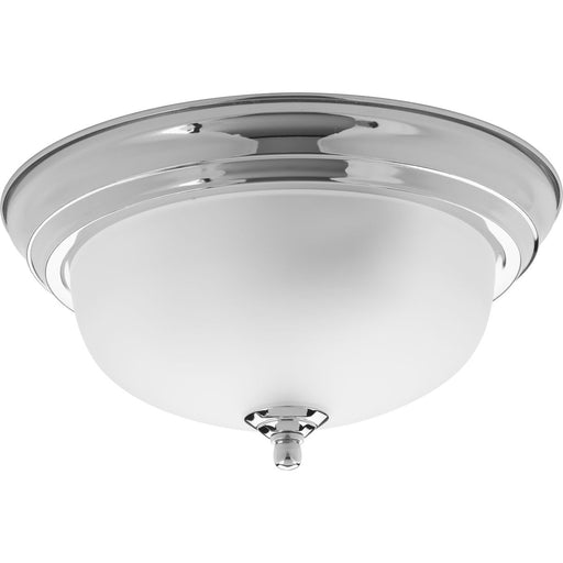 Progress Lighting One-Light Dome Glass 11-3/8 Inch Close-To-Ceiling (P3924-15ET)