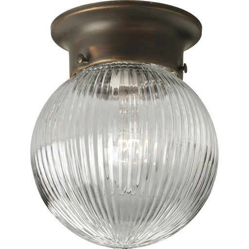 Progress Lighting One-Light Glass Globe 6-3/8 Inch Close-To-Ceiling (P3599-20)