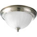 Progress Lighting One-Light Melon 11-3/8 Inch Close-To-Ceiling (P3816-09)