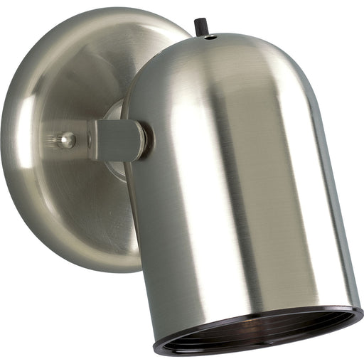 Progress Lighting One-Light Multi Directional Wall Fixture With On/Off Switch (P6155-09)
