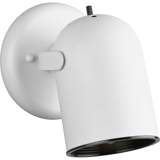 Progress Lighting One-Light Multi Directional Wall Fixture With On/Off Switch (P6155-30)