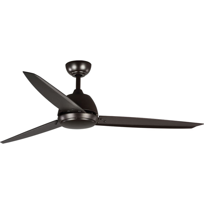 Progress Lighting Oriole Collection 60 Inch Three-Blade Ceiling Fan With LED Light 3000K (P2592-12930K)