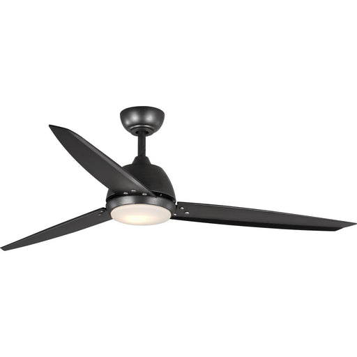 Progress Lighting Oriole Collection 60 Inch Three-Blade Ceiling Fan With LED Light 3000K (P2592-3130K)