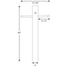 Progress Lighting Outdoor 7 Foot Aluminum Post With Ladder Rest And Photocell (P5391-31PC)