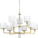 Progress Lighting Palacio Collection Nine-Light Chandelier (P400099-078)