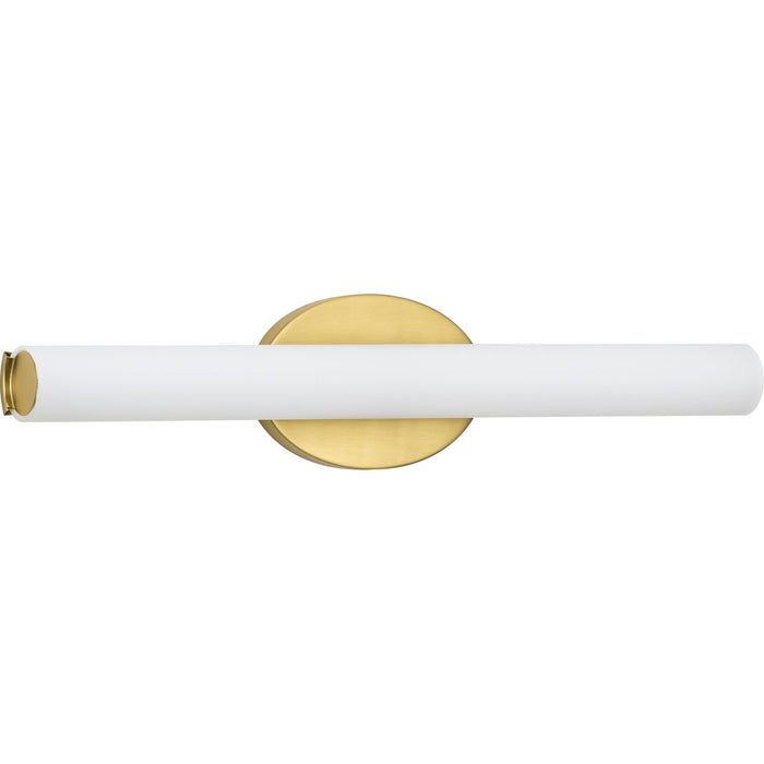 Progress Lighting Parallel LED Collection Satin Brass 22 Inch LED Linear Bath 3000K (P300183-012-30)
