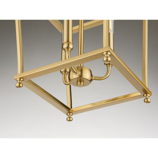 Progress Lighting Parkhurst Collection Brushed Bronze Three-Light Foyer (P500213-109)
