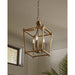 Progress Lighting Parkhurst Collection Brushed Bronze Three-Light Foyer (P500213-109)