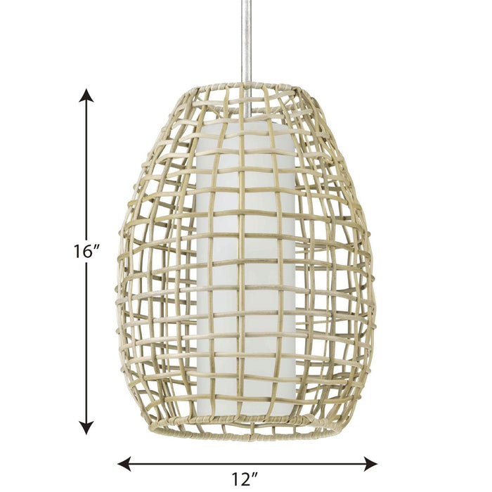 Progress Lighting Pawley Collection 1 Light 100W Medium Base Outdoor Pendant Fixture (P550083-141)