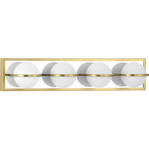Progress Lighting Pearl Collection 4 Light 26W LED Bath And Vanity Fixture (P300313-012-30)
