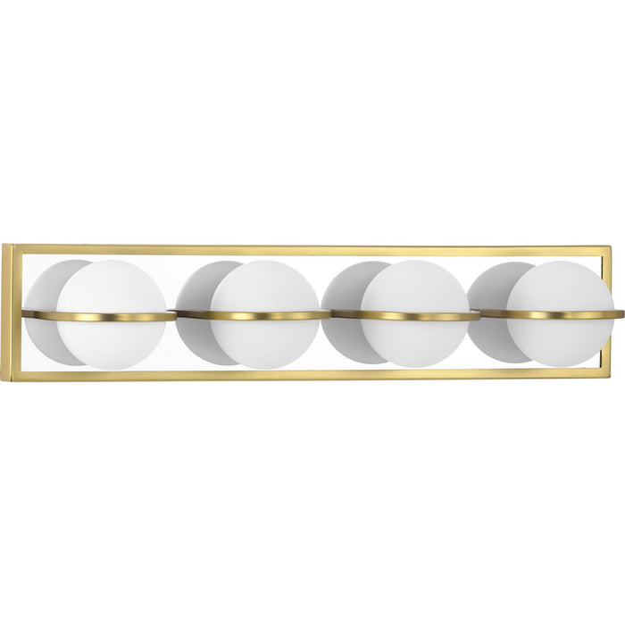 Progress Lighting Pearl Collection 4 Light 26W LED Bath And Vanity Fixture (P300313-012-30)