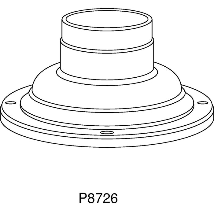 Progress Lighting Pedestal Mount For Outdoor Lanterns (P8726-20)