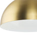 Progress Lighting Perimeter Collection 100W One-Light Pendant Brushed Gold (P500379-191)