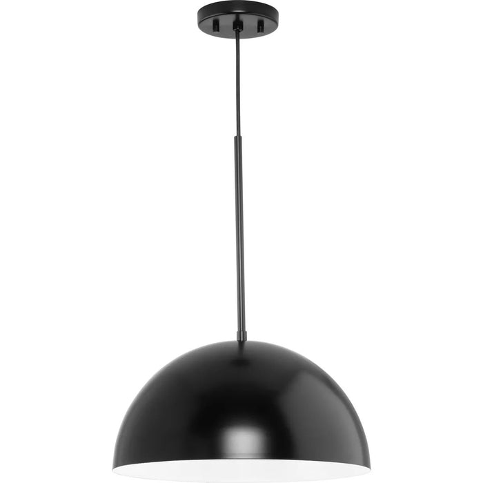 Progress Lighting Perimeter Collection 100W One-Light Pendant Matte Black (P500379-31M)