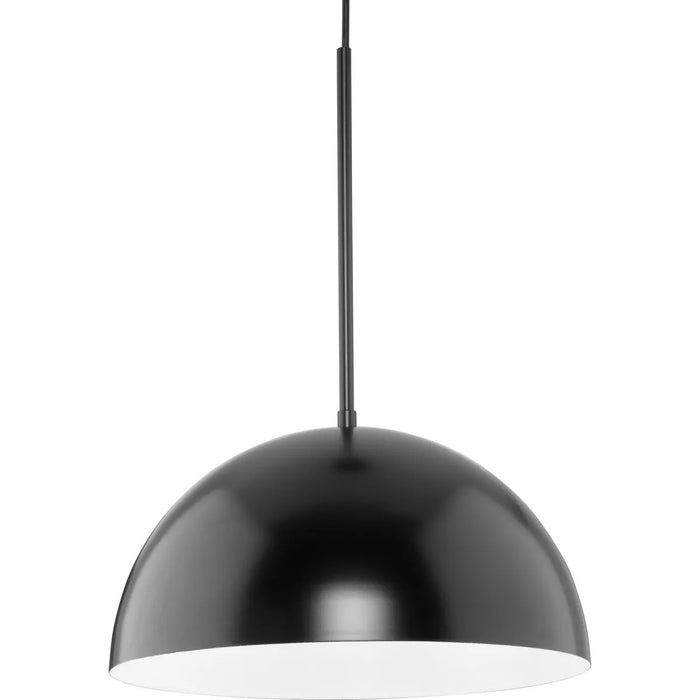 Progress Lighting Perimeter Collection 100W One-Light Pendant Matte Black (P500379-31M)