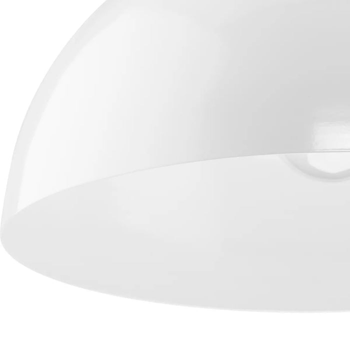 Progress Lighting Perimeter Collection 100W One-Light Pendant White (P500379-030)