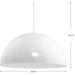 Progress Lighting Perimeter Collection 100W One-Light Pendant White (P500380-030)