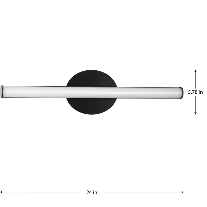 Progress Lighting Phase 3 LED Collection 18W 24 Inch LED Vanity Fixture Matte Black (P300411-31M-CS)