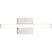 Progress Lighting Phase 4 LED Collection 11W 16 Inch LED Linear Vanity Fixture Brushed Nickel (P300403-009-CS)